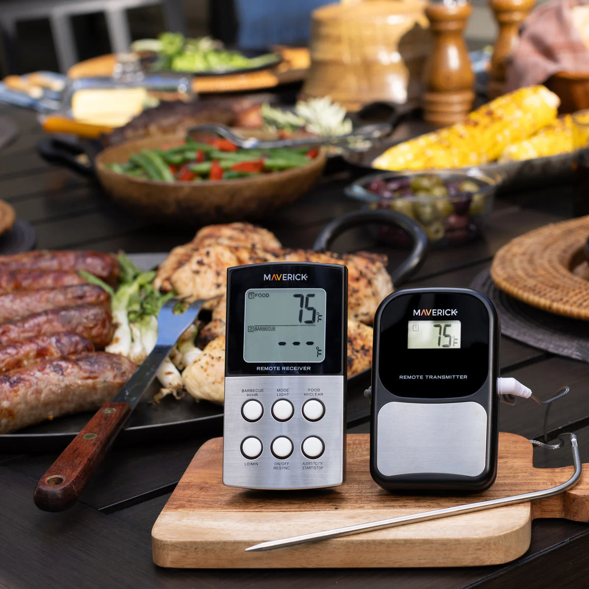Maverick Long Range Wireless Barbeque Thermometer Dual Probe