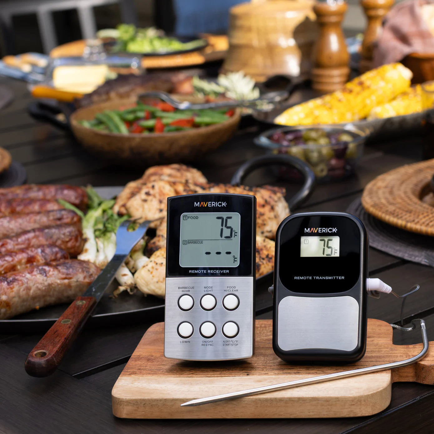 Maverick Long Range Wireless Barbeque Thermometer Dual Probe
