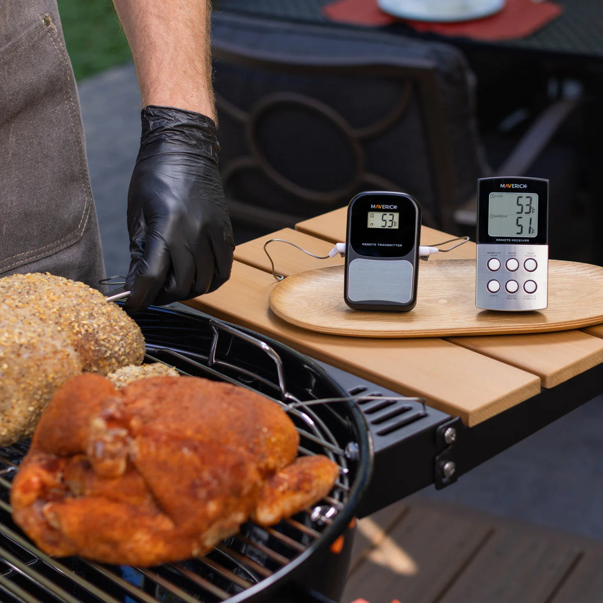 Maverick Long Range Wireless Barbeque Thermometer Dual Probe