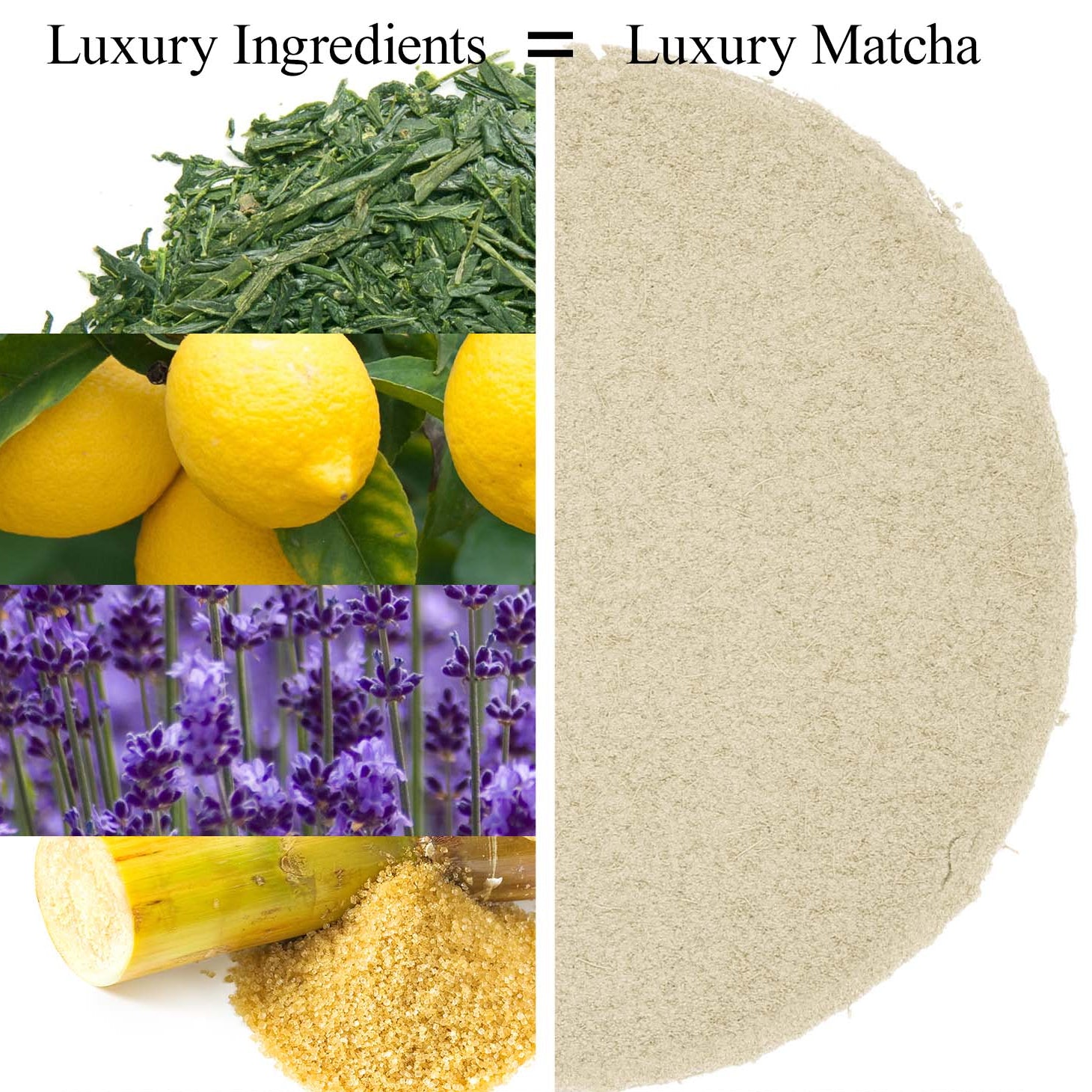 Metropolitan Tea Sweet Lavender Lemonade Matcha Loose Leaf Tea 0.44 lbs