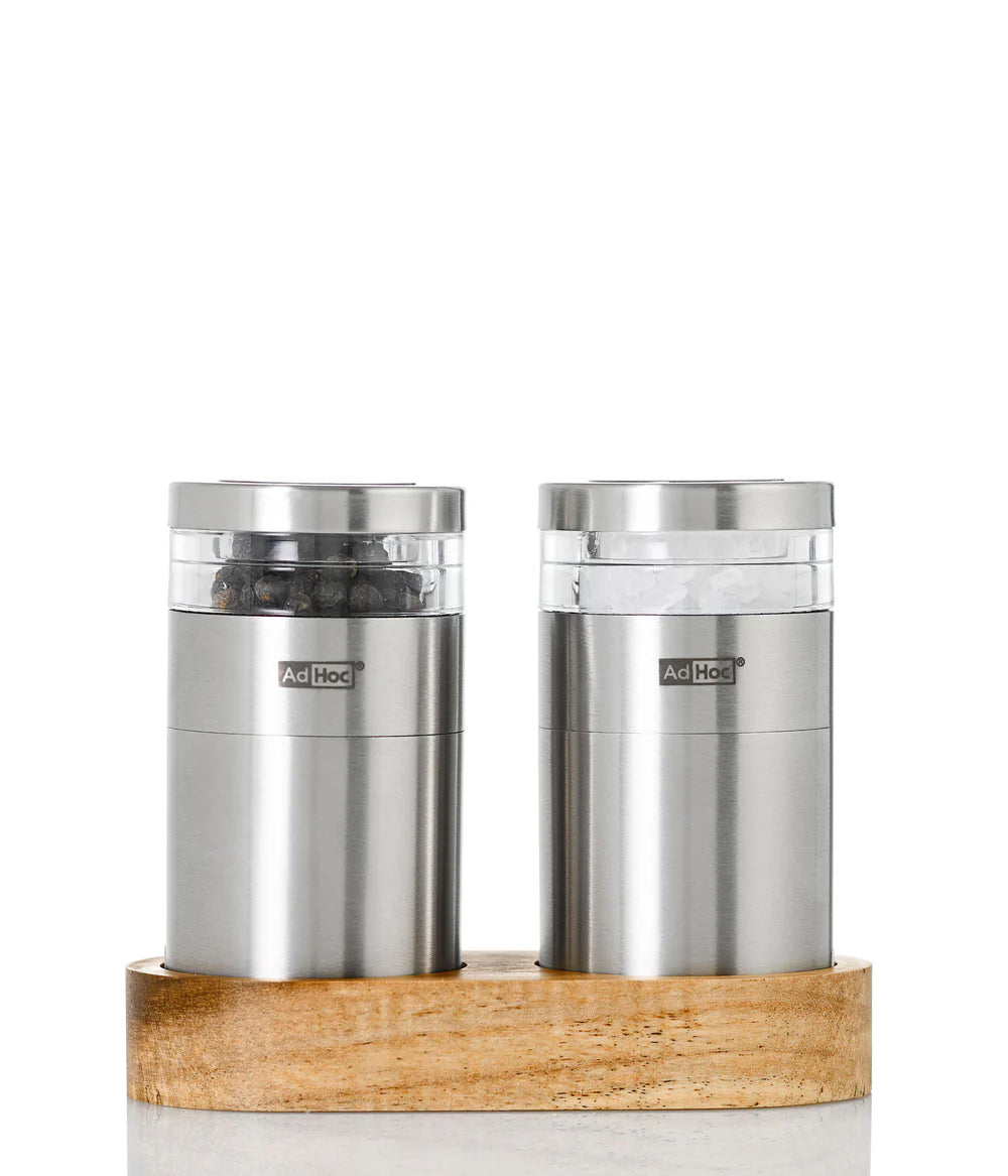 AdHoc Menage Molto Salt & Pepper Mill Set – 3.7" / 9.5 cm