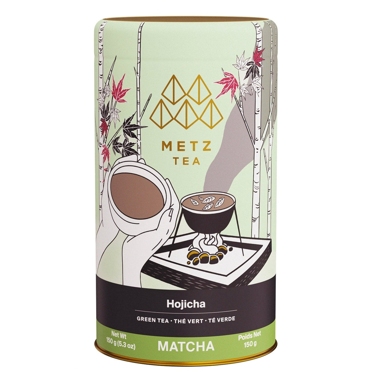 Metropolitan Tea METZ Hojicha Matcha Roasted Green Tea 150 g