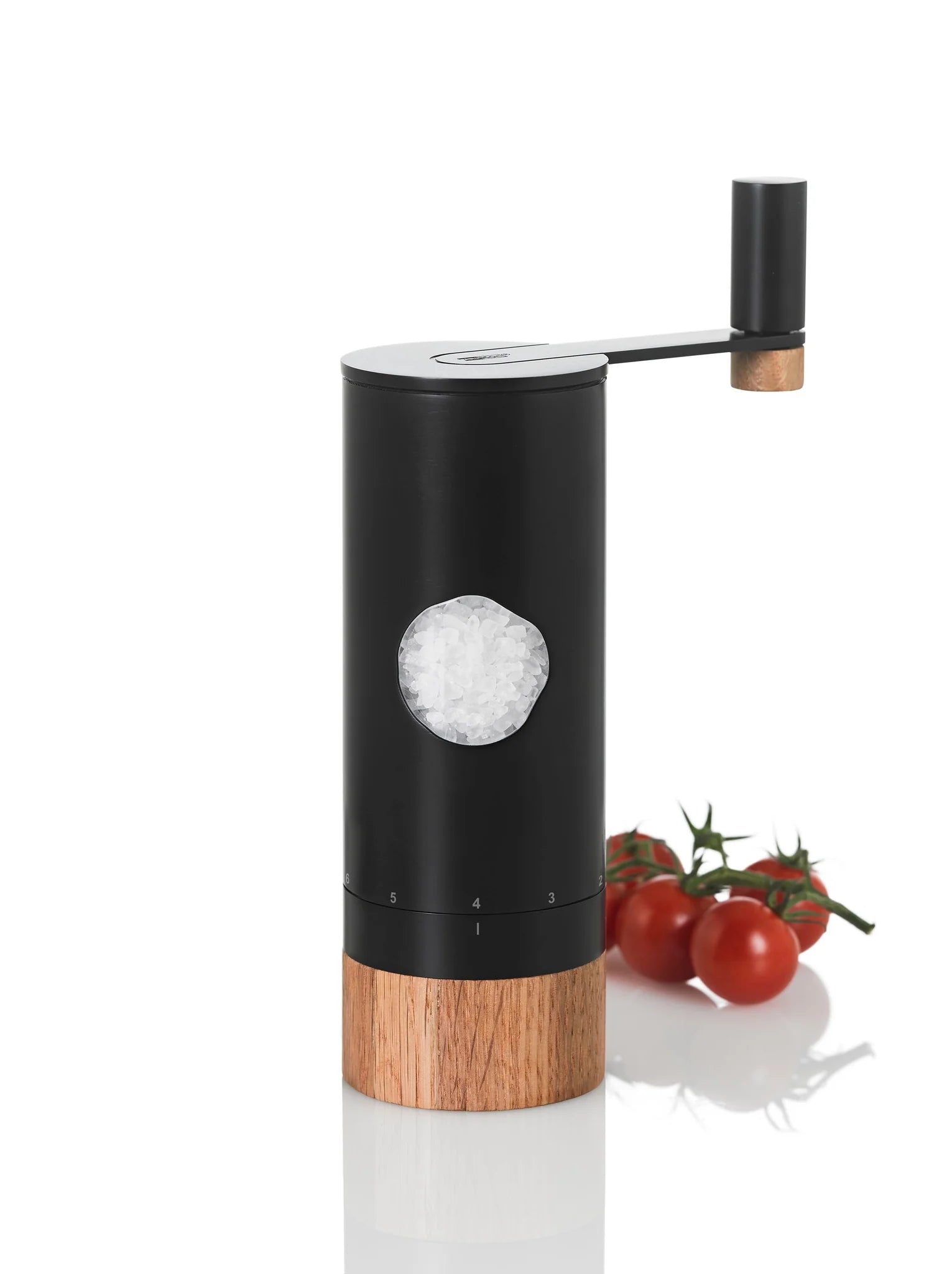 AdHoc Powermill Stainless Steel Geared Pepper / Salt Mill – 8" / 20 cm by Kitchen Niche