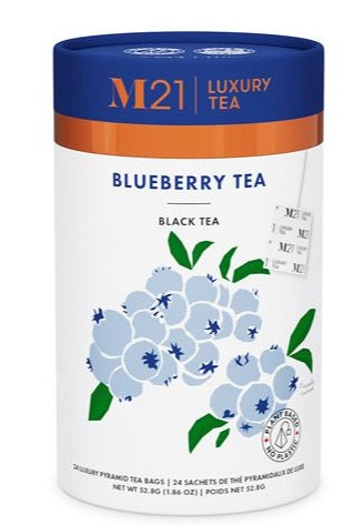Metropolitan Tea M21 Blueberry Tea Can Of 24 Bags by Kitchen Niche