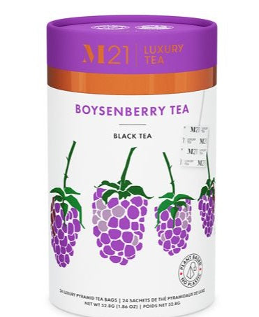 Metropolitan Tea M21 Boysenberry Tea Can Of 24 Bags by Kitchen Niche