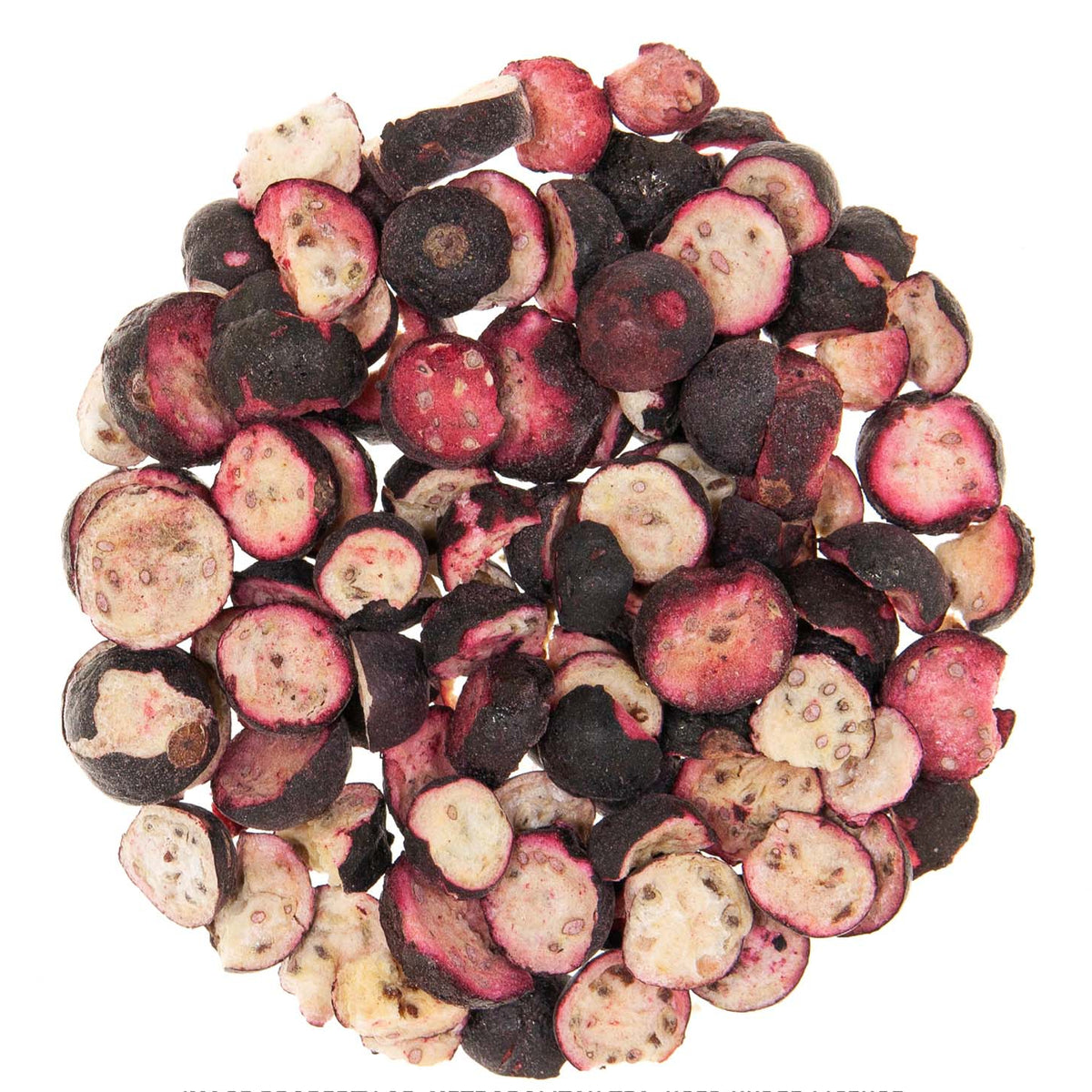 Metropolitan Tea Organic Freeze Dried Black Currant Halves Loose Leaf Tea 0.27 lbs