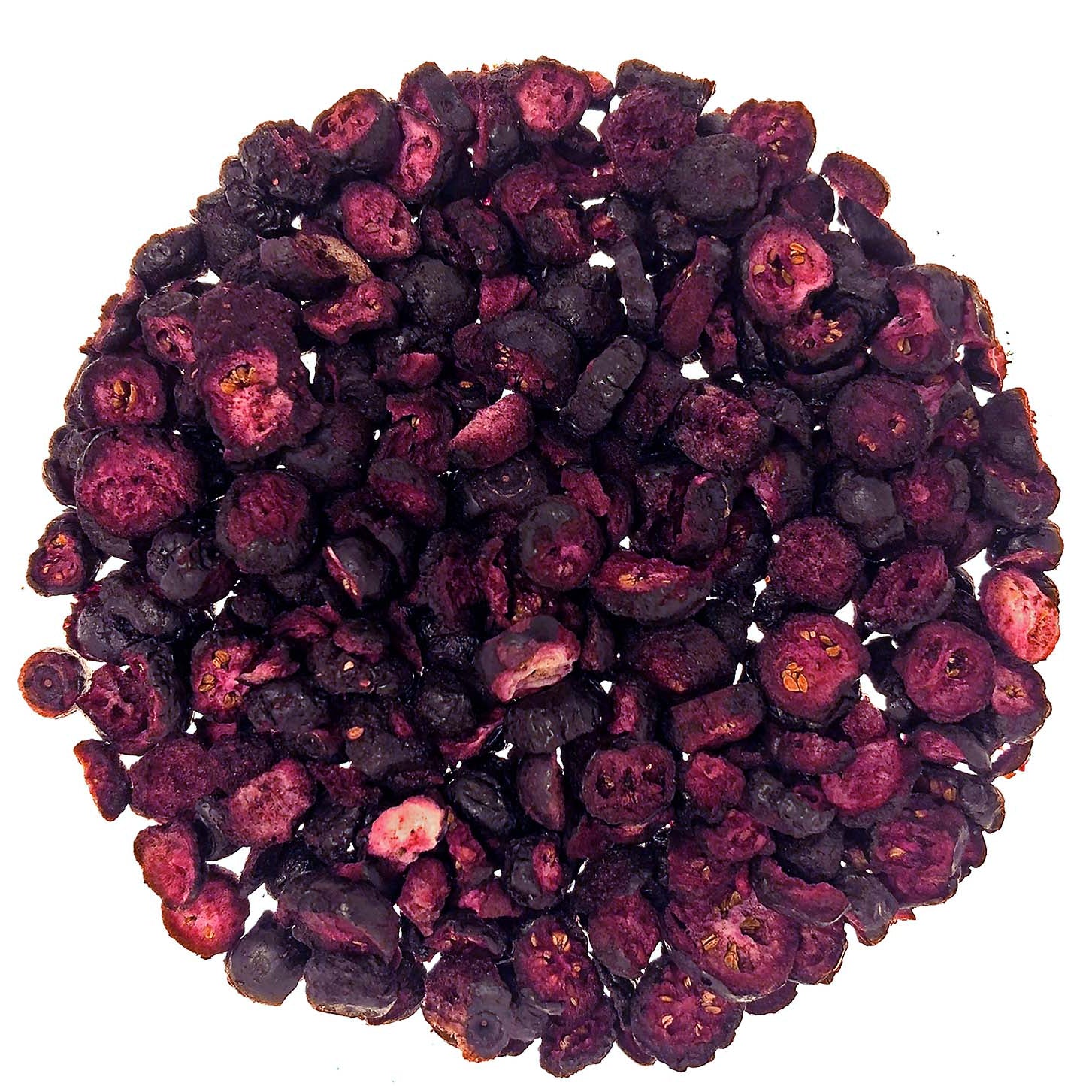 Metropolitan Tea Organic Freeze Dried Blueberry Halves Loose Leaf Tea 0.27 lbs