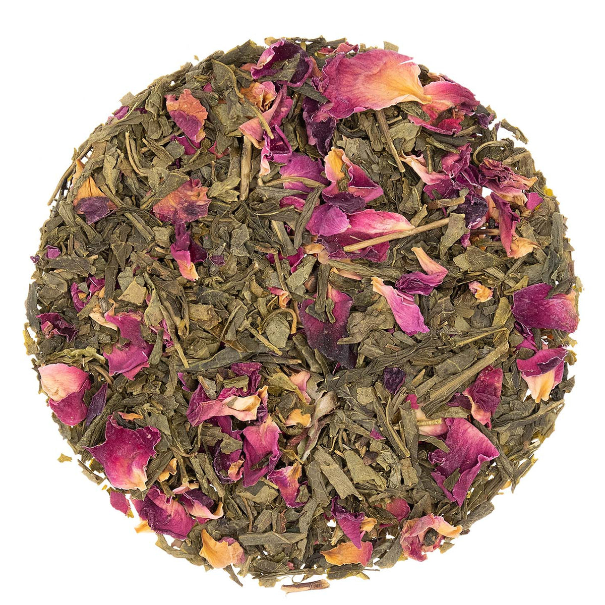 Metropolitan Tea Organic Kyoto Cherry Rose Flavored Green Loose Leaf Tea 1.1 lbs