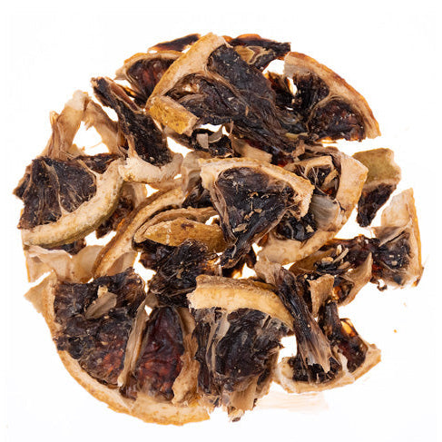 Metropolitan Tea Organic Air Dried Lemon Pieces 1/4 Cut Loose Leaf Tea 1.1 lbs