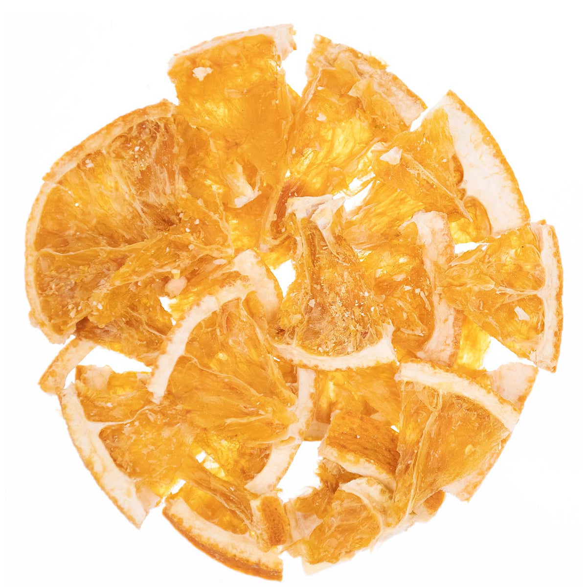 Metropolitan Tea Organic Air Dried Orange Pieces 1/4 Cut Slices Loose Leaf Tea 1.1 lbs