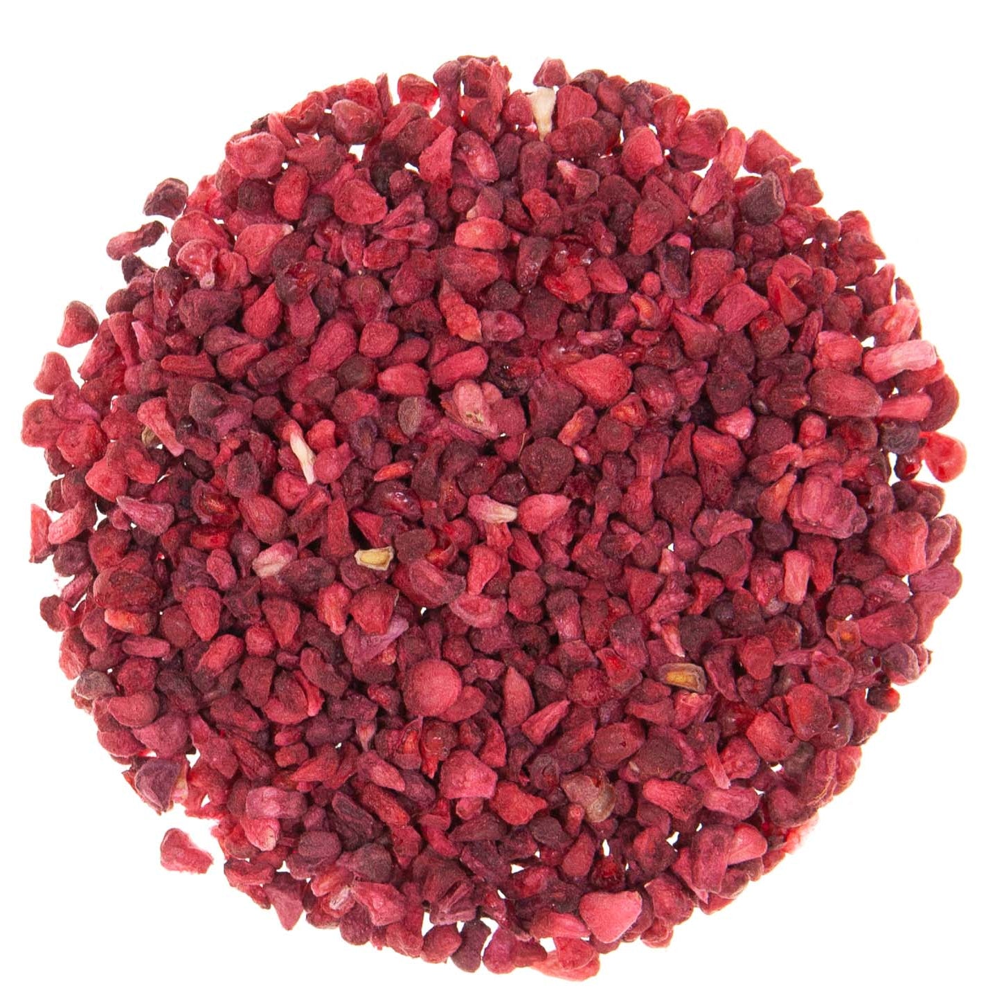 Metropolitan Tea Organic Freeze Dried Raspberry Crumble Loose Leaf Tea 0.27 lbs