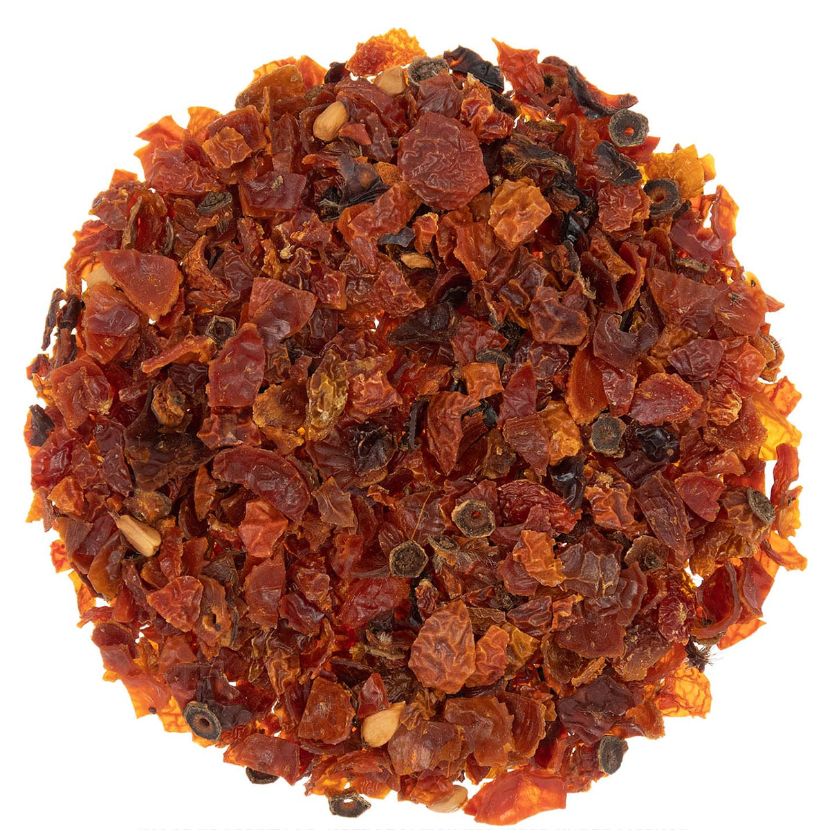 Metropolitan Tea Organic Air Dried Rosehip Soledad (Cut: 3 - 9 mm) Loose Leaf Tea 1.1 lbs