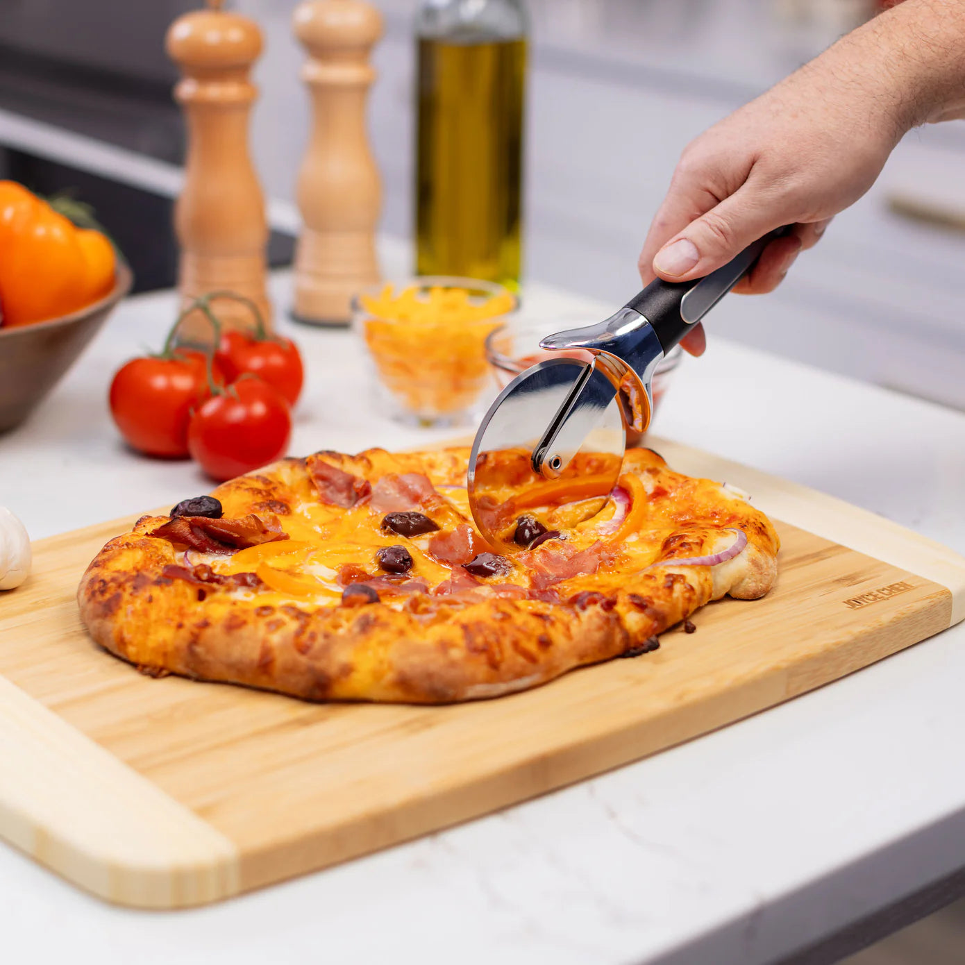 Old Stone Pizza Kitchen Premium Pizza Cutter, 3.5