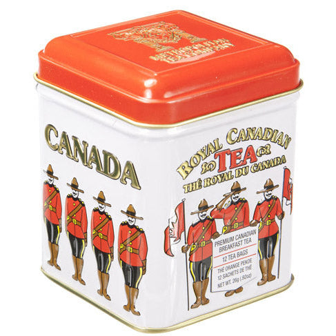 Metropolitan Tea Company RCMP Canadian Breakfast – 24-Teabag Tin