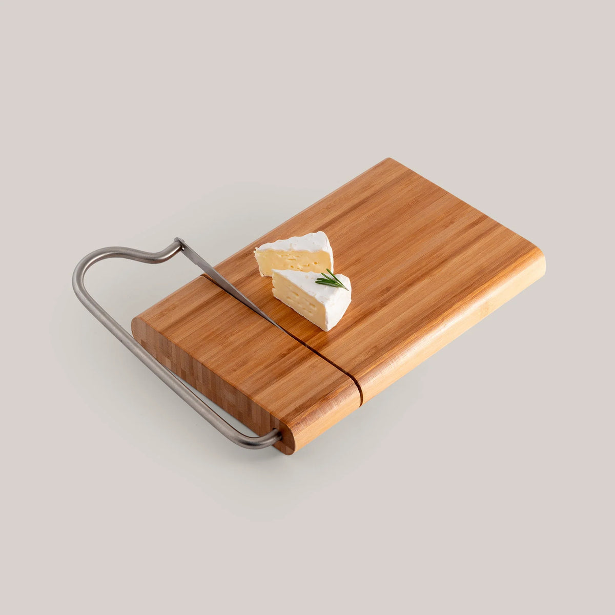 Swissmar Bamboo Board with Cheese Slicer