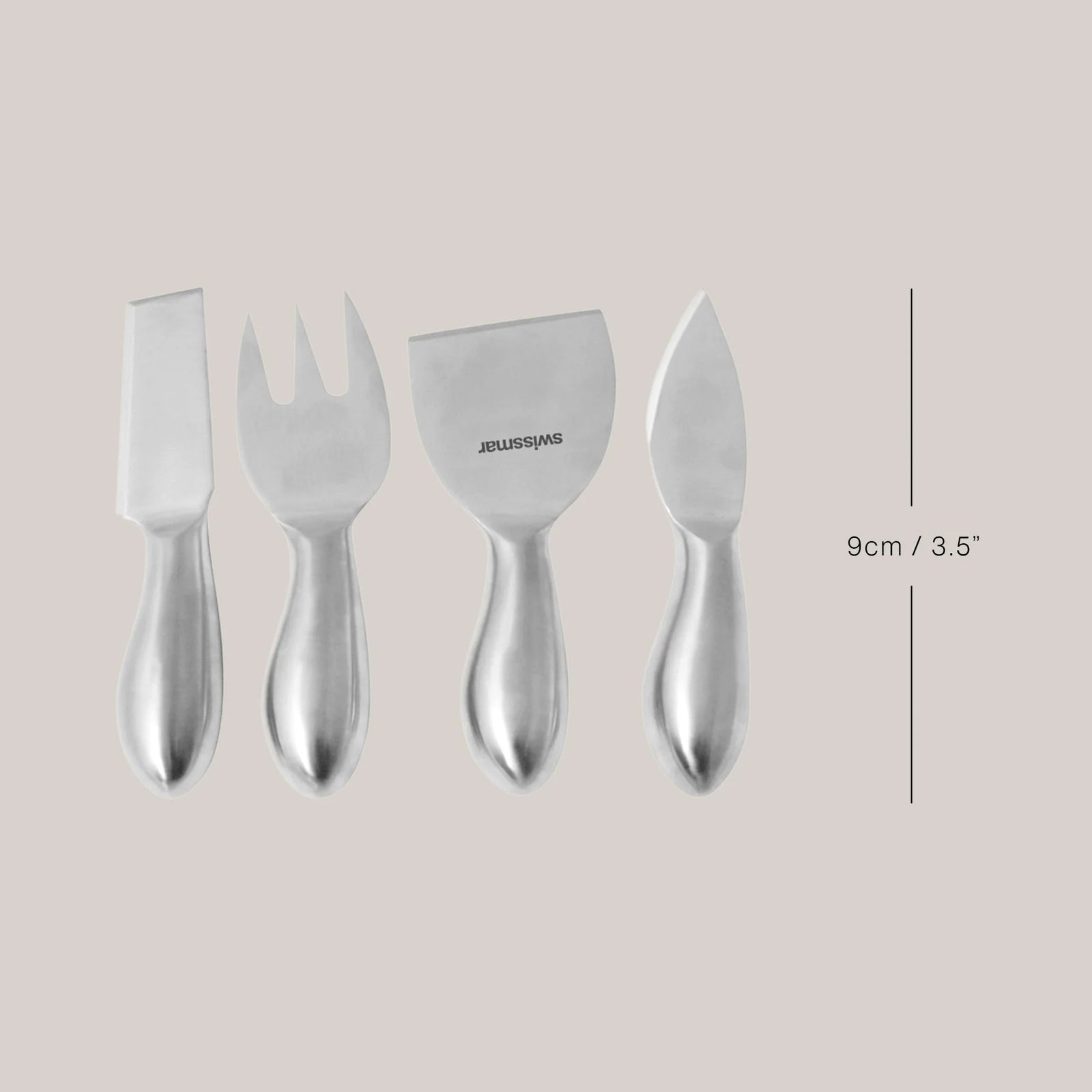 Swissmar Petite 4-Piece Cheese Knife Set