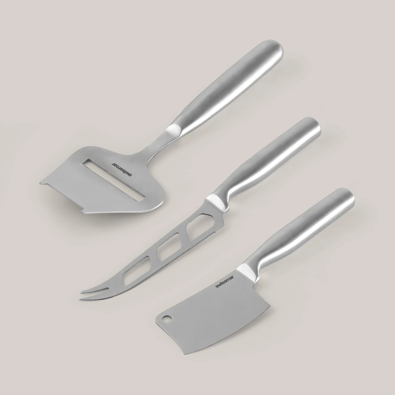 Swissmar 3-Piece Classic Cheese Knife Set