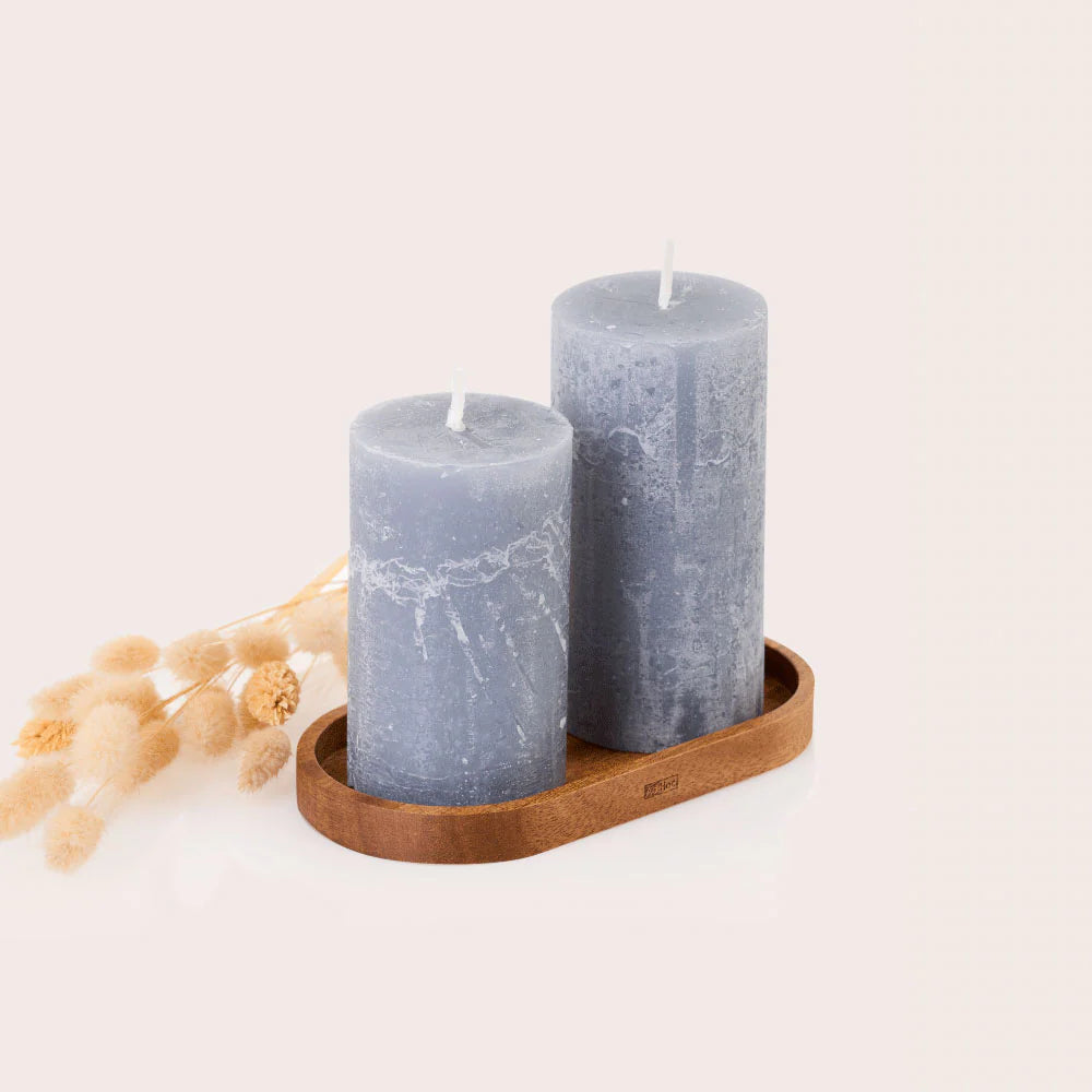 AdHoc Posto Coaster – Acacia Wood – 13.77" / 35 cm