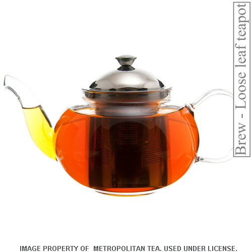 Metropolitan Tea Blueberry (StripTeas) Flavored Black Loose Leaf Tea 35.2 lbs