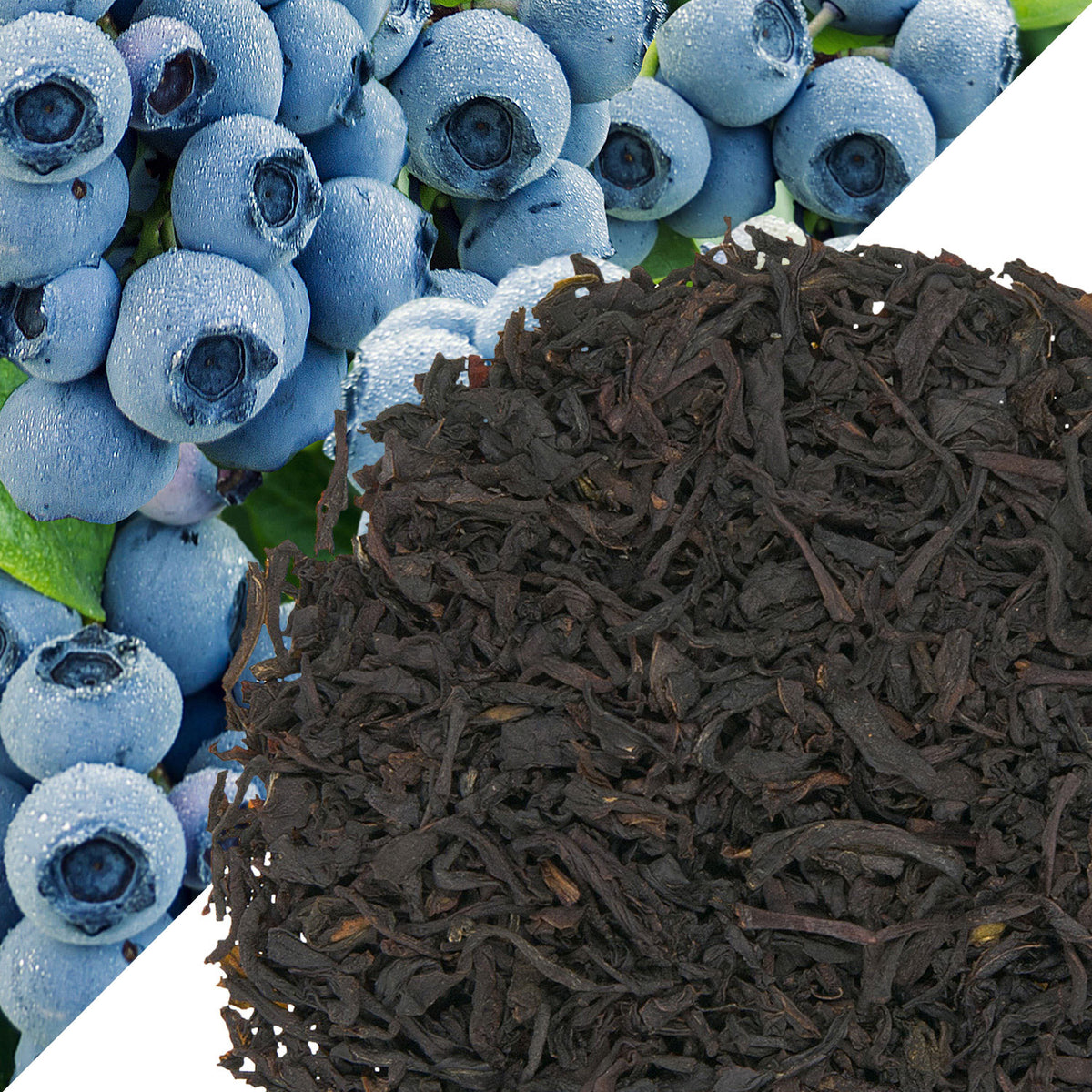 Metropolitan Tea Blueberry (StripTeas) Flavored Black Loose Leaf Tea 35.2 lbs