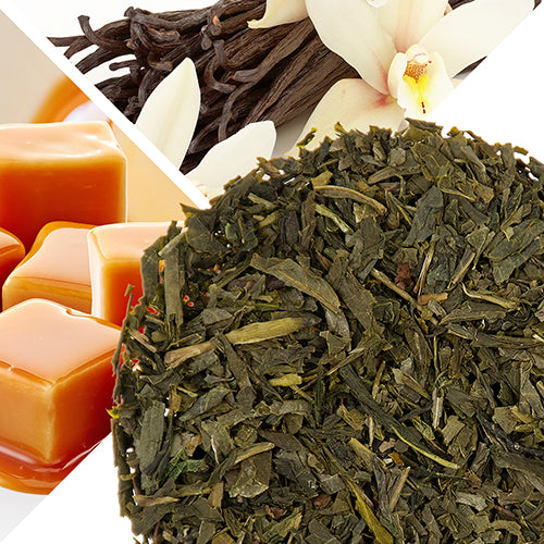 Metropolitan Tea Blue Suede Shoes (StripTeas) Flavored Green Loose Leaf Tea 35.2 lbs