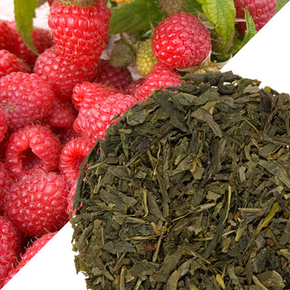 Metropolitan Tea Bohemian Raspberry (StripTeas) Flavored Green Loose Leaf Tea 35.2 lbs