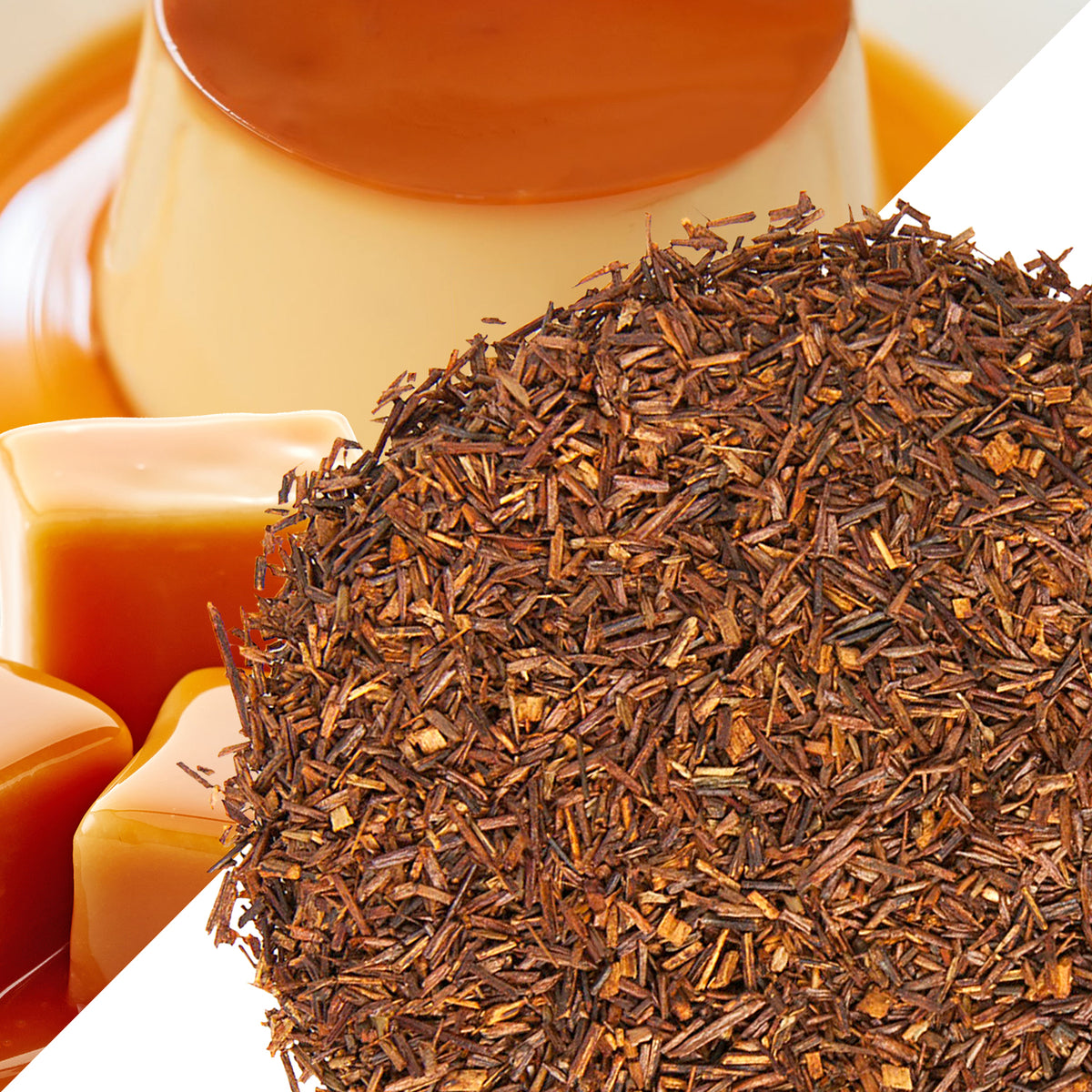 Metropolitan Tea Creme Au Caramel (StripTeas) Flavored Rooibos Loose Leaf Tea 35.2 lbs