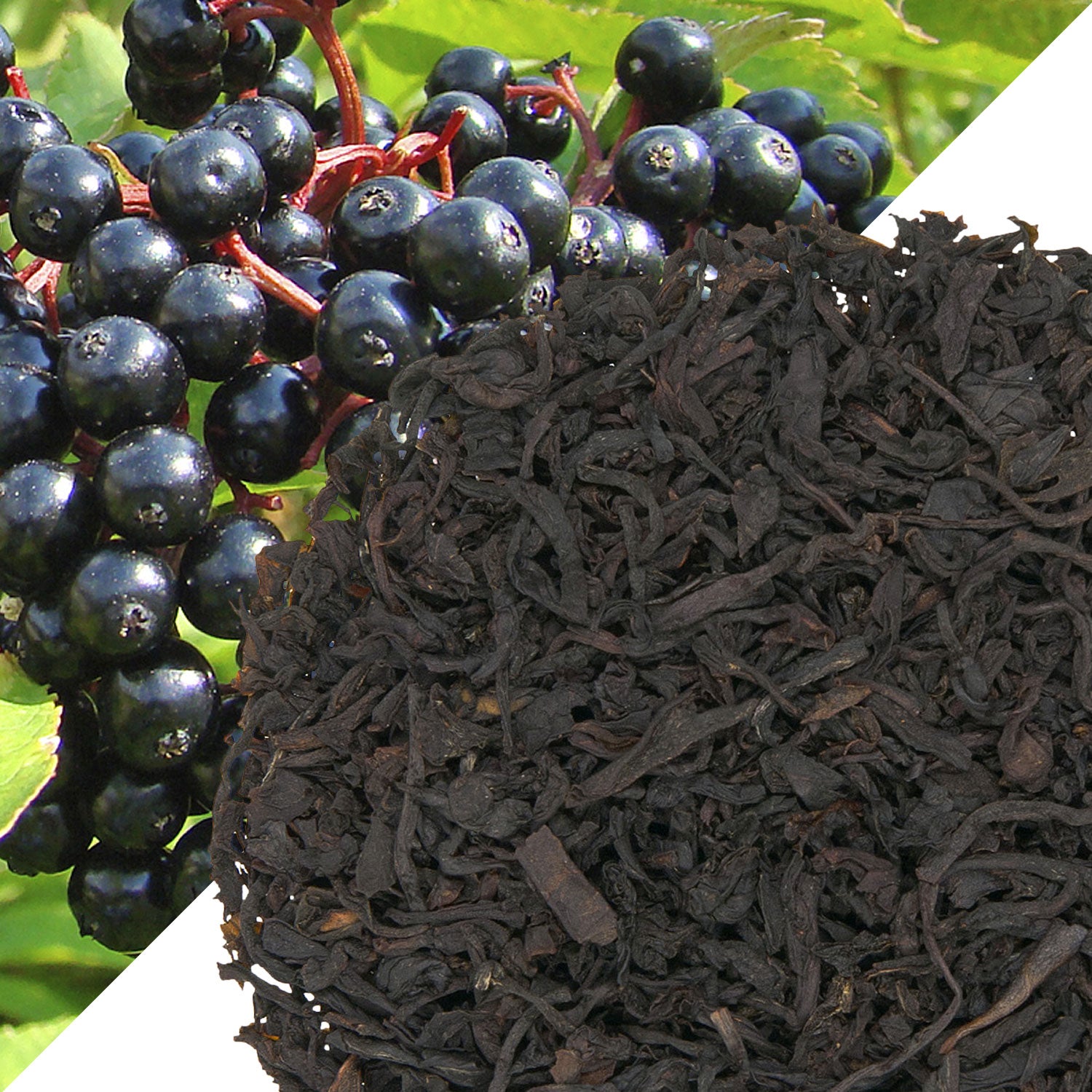 Metropolitan Tea Elderberry (StripTeas) Flavored Black Loose Leaf Tea 35.2 lbs