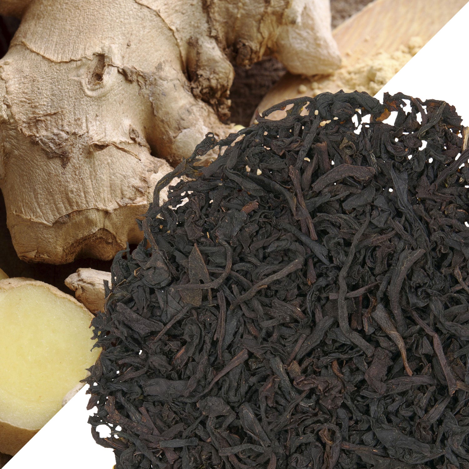 Metropolitan Tea Ginger (StripTeas) Flavored Black Loose Leaf Tea 35.2 lbs