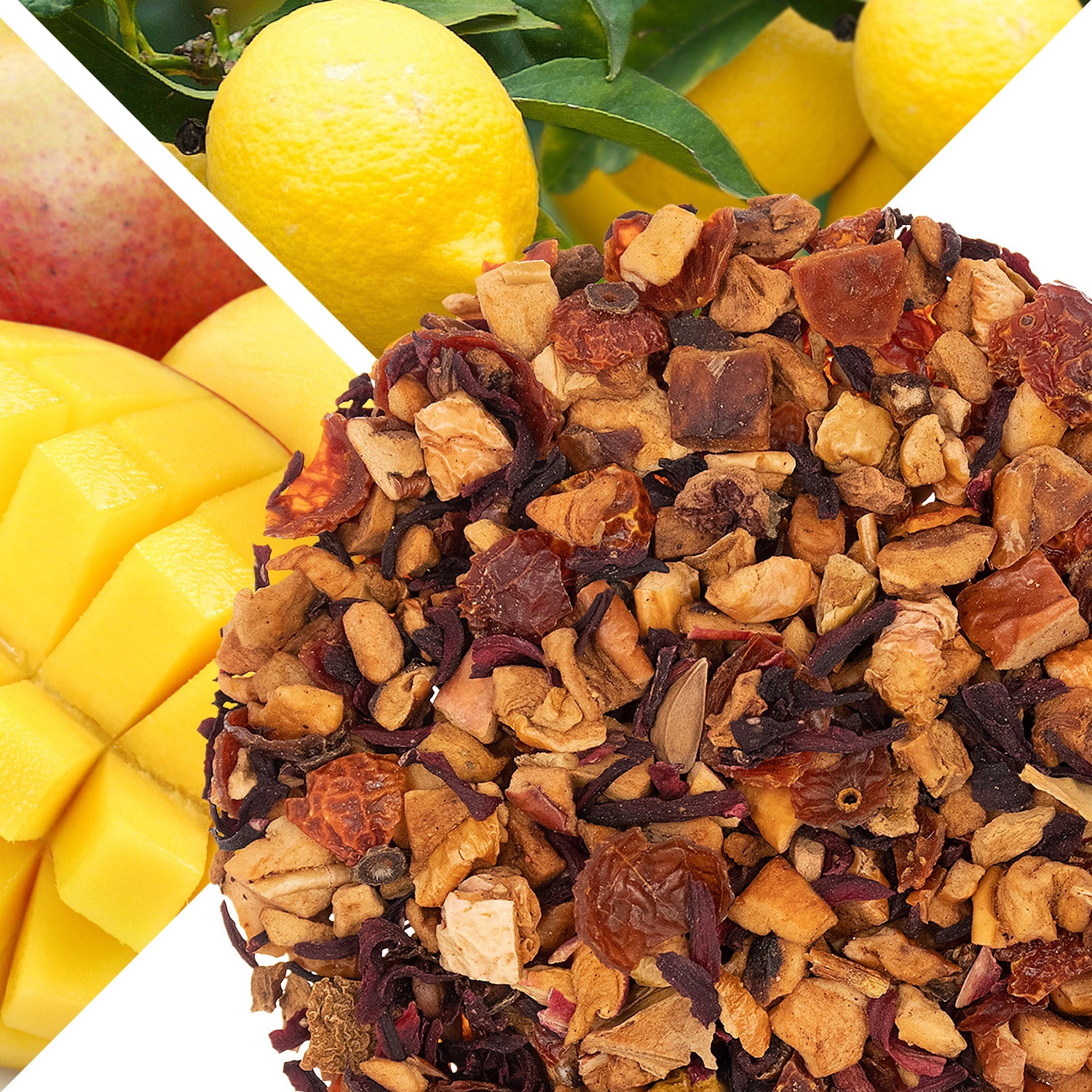 Metropolitan Tea Lemon Mango Punch (StripTeas) Herb and Fruit Loose Leaf Tea 35.2 lbs