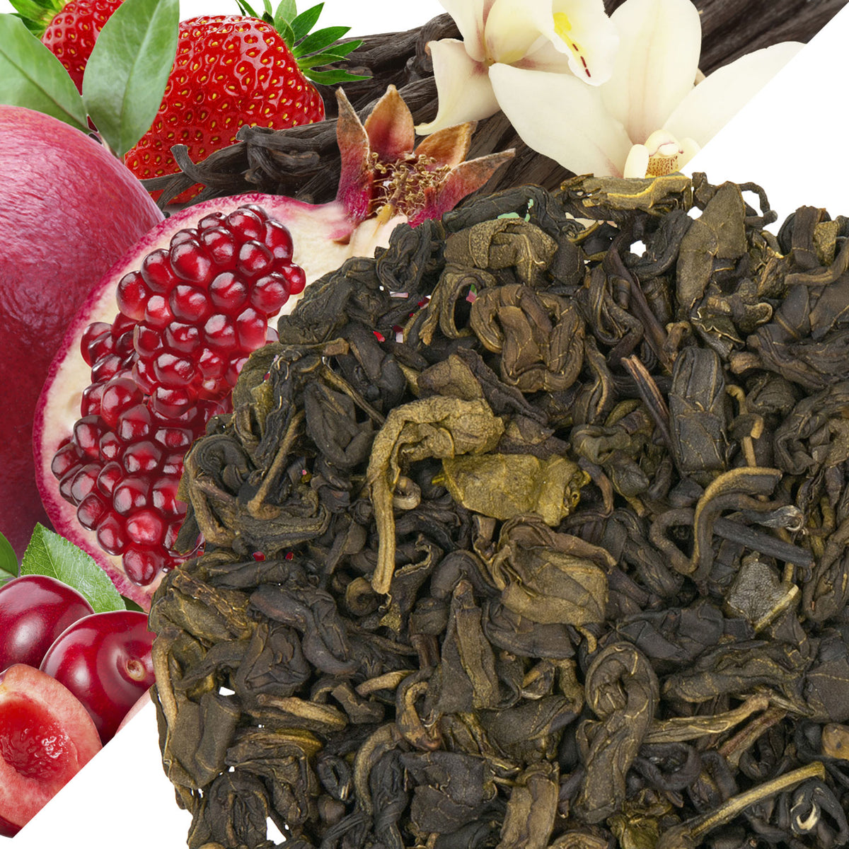 Metropolitan Tea Monk's Blend Green (StripTeas) Flavored Green Loose Leaf Tea 35.2 lbs
