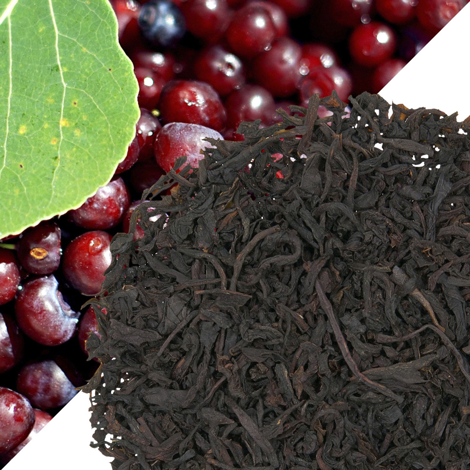 Metropolitan Tea Mountain Huckleberry (StripTeas) Flavored Black Loose Leaf Tea 35.2 lbs