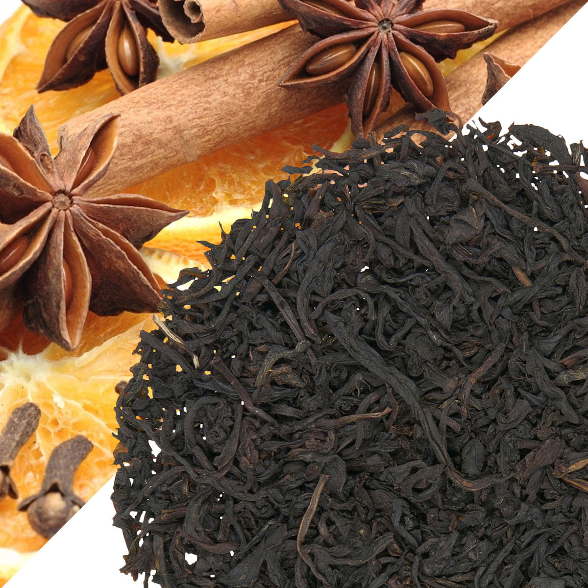 Metropolitan Tea Orange Spice (StripTeas) Flavored Black Loose Leaf Tea 35.2 lbs