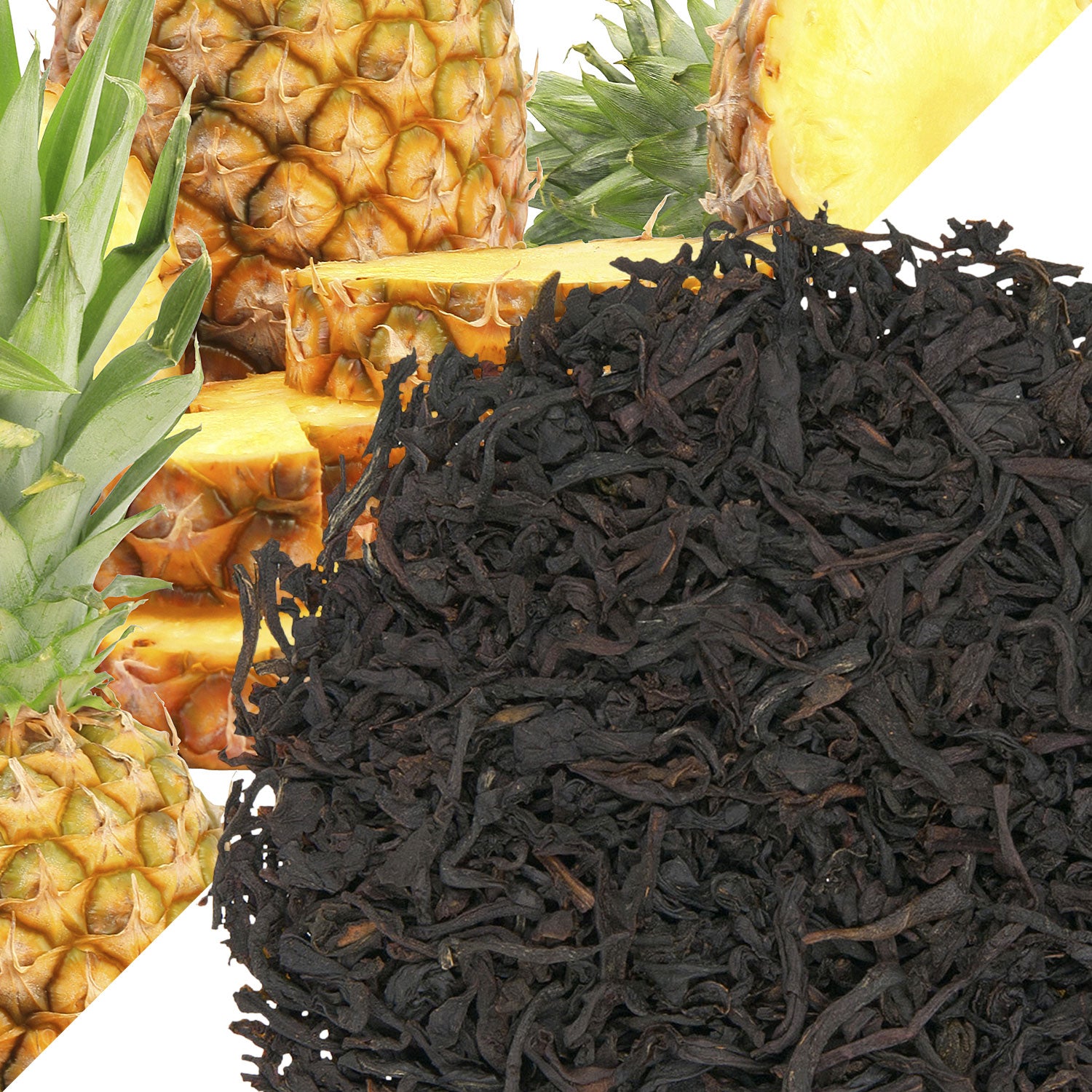 Metropolitan Tea Pineapple (StripTeas) Flavored Black Loose Leaf Tea 35.2 lbs