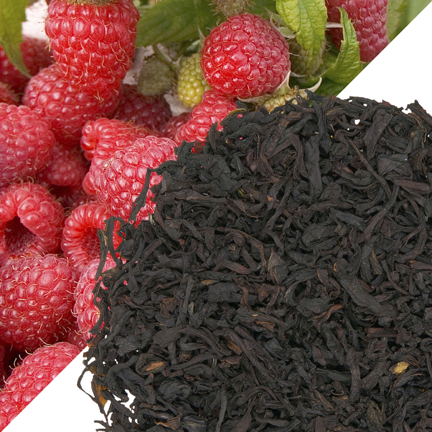 Metropolitan Tea Raspberry (StripTeas) Flavored Black Loose Leaf Tea 35.2 lbs