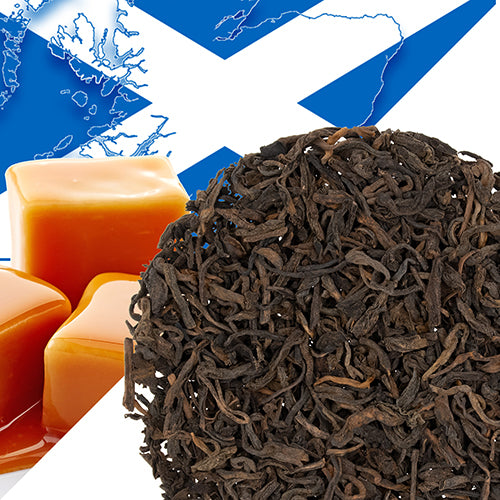 Metropolitan Tea Scottish Caramel Pu-Erh (StripTeas) Loose Leaf Tea 35.2 lbs