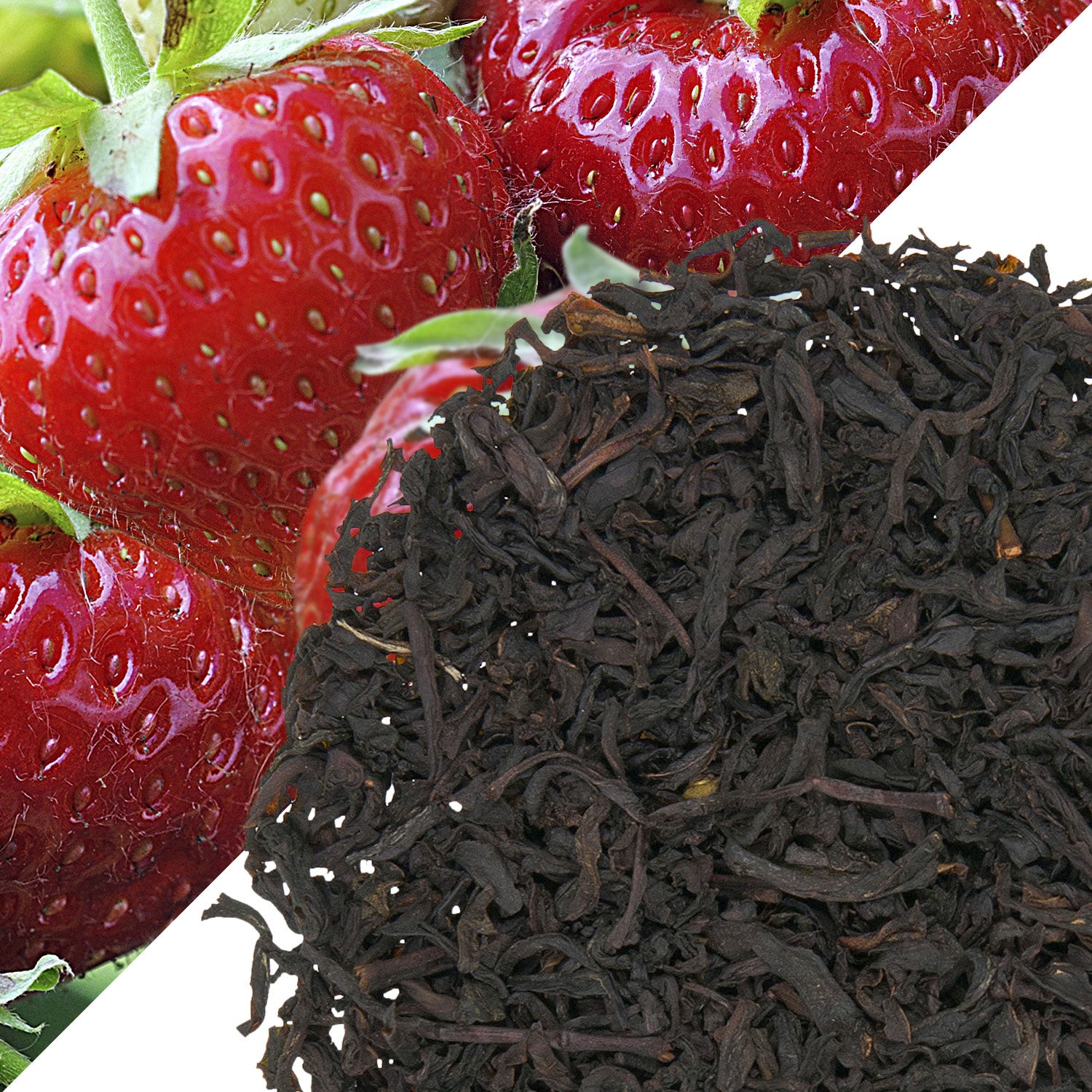 Metropolitan Tea Strawberry (StripTeas) Flavored Black Loose Leaf Tea 35.2 lbs