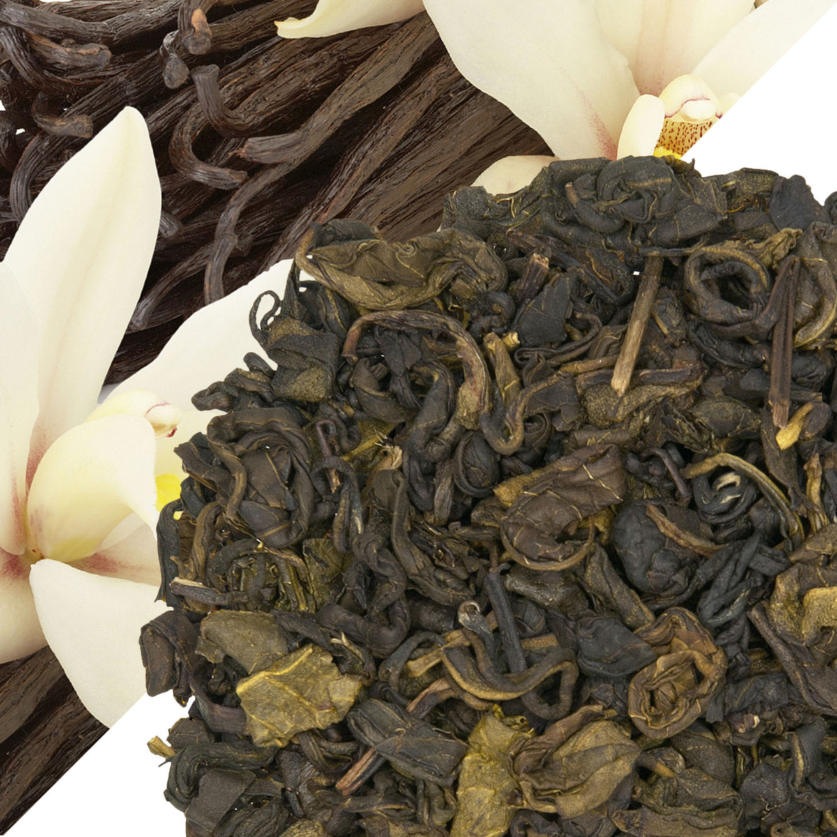 Metropolitan Tea Vanilla Green (StripTeas) Flavored Green Loose Leaf Tea 35.2 lbs