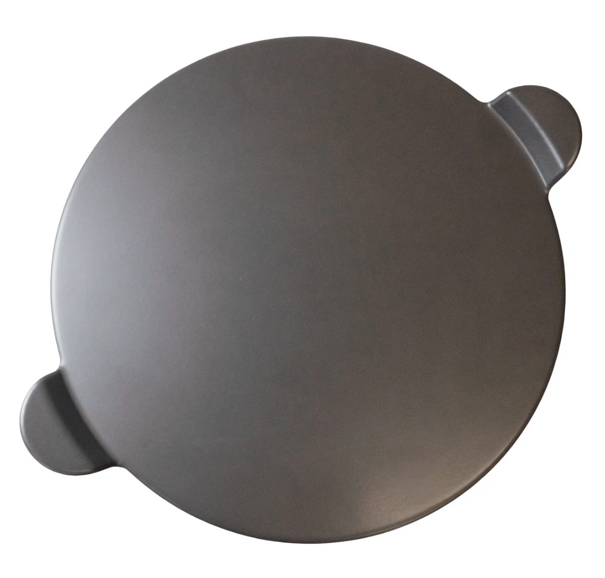 Old Stone Pizza Kitchen Glazed Cordierite Pizza Stone With Handles, 13-Inch, Grey Old Stone Pizza Kitchen by Kitchen Niche