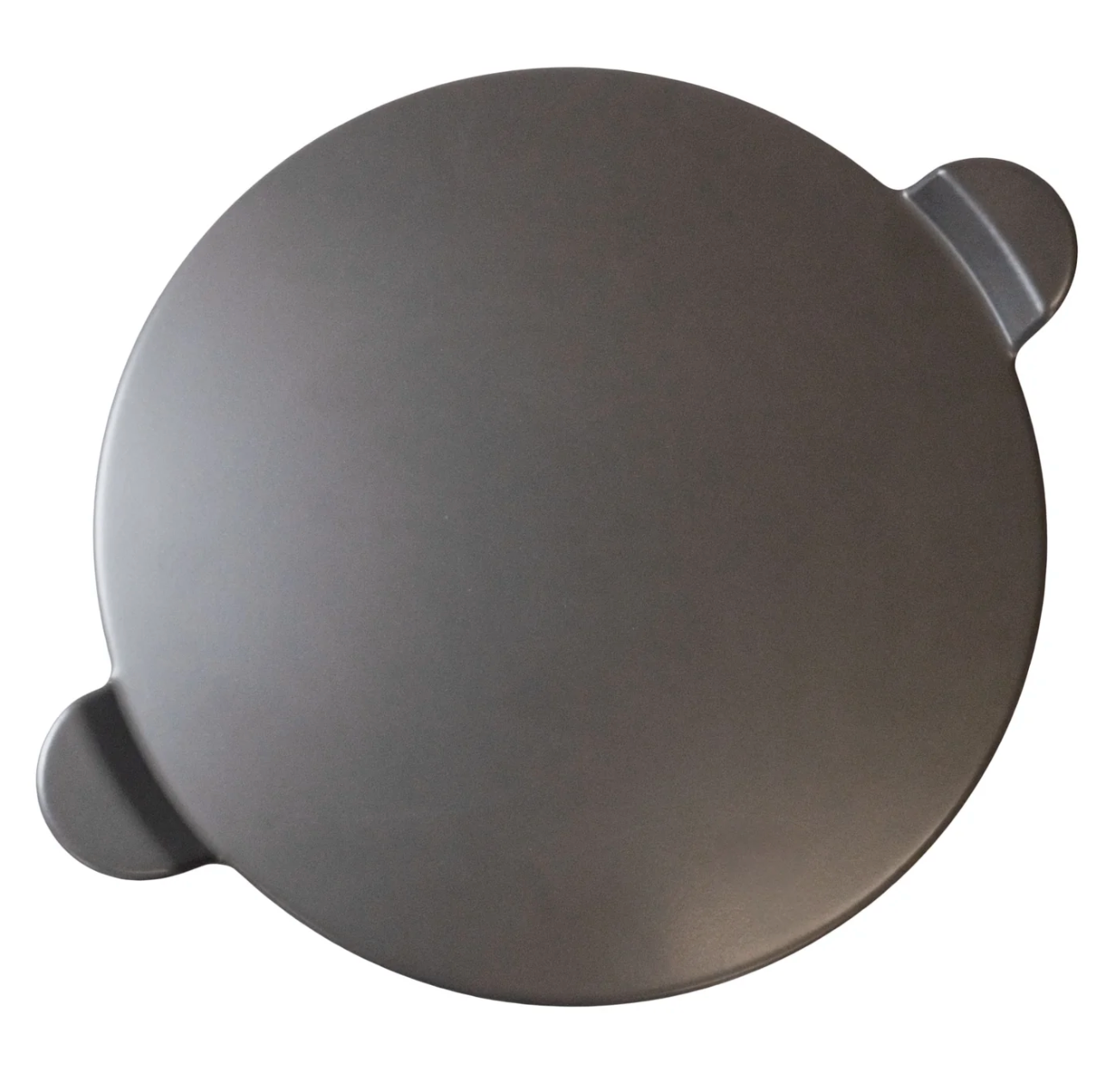 Old Stone Pizza Kitchen Glazed Cordierite Pizza Stone With Handles, 13-Inch, Grey Old Stone Pizza Kitchen by Kitchen Niche