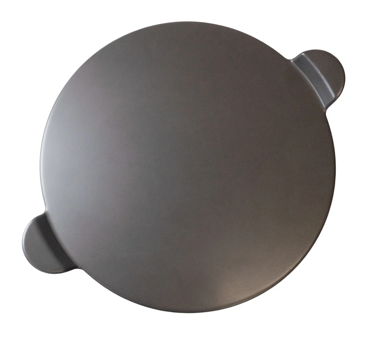 Old Stone Pizza Kitchen Glazed Cordierite Pizza Stone With Handles, 15-Inch, Grey Old Stone Pizza Kitchen by Kitchen Niche