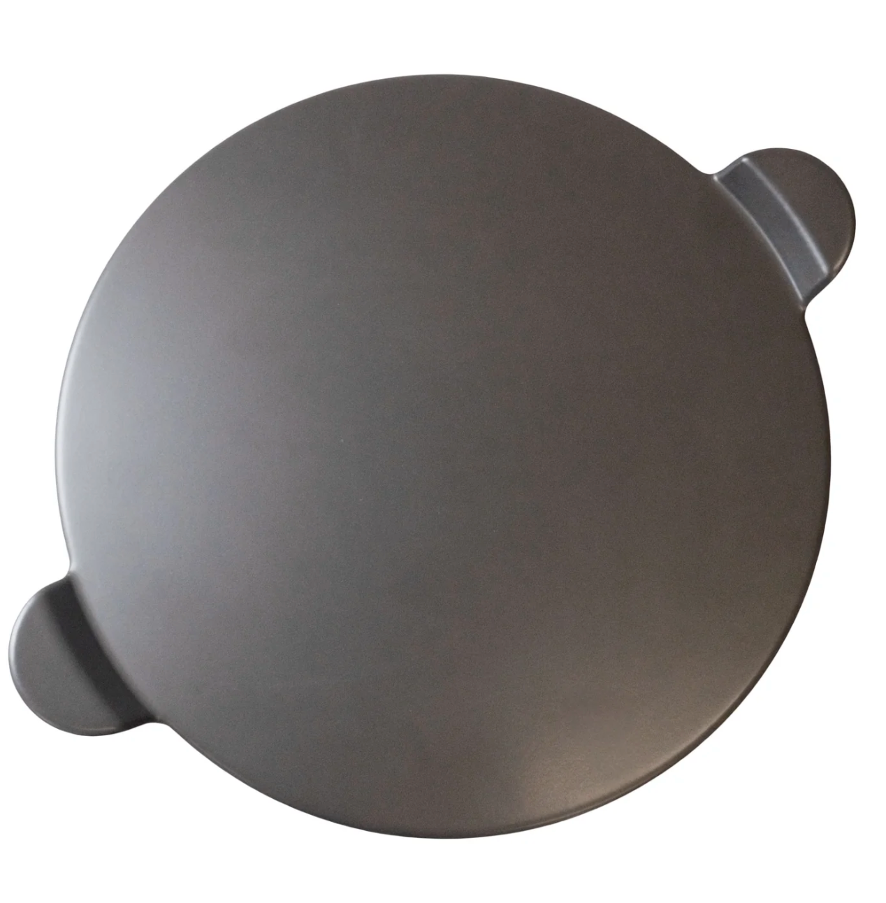 Old Stone Pizza Kitchen Glazed Cordierite Pizza Stone With Handles, 13-Inch, Grey Old Stone Pizza Kitchen by Kitchen Niche