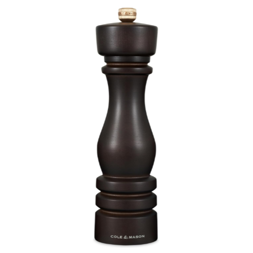 Cole &amp; Mason The London Collection Pepper Mill – Chocolate Wood – 8.5" / 22 cm by Kitchen Niche