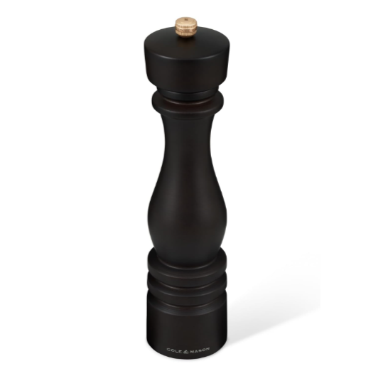 Cole & Mason The London Collection Salt Mill – Chocolate Wood – 12" / 30 cm by Kitchen Niche