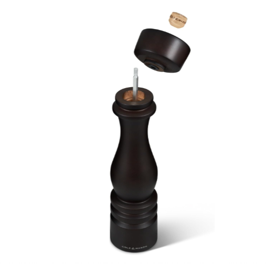 Cole & Mason The London Collection Salt Mill – Chocolate Wood – 12" / 30 cm by Kitchen Niche