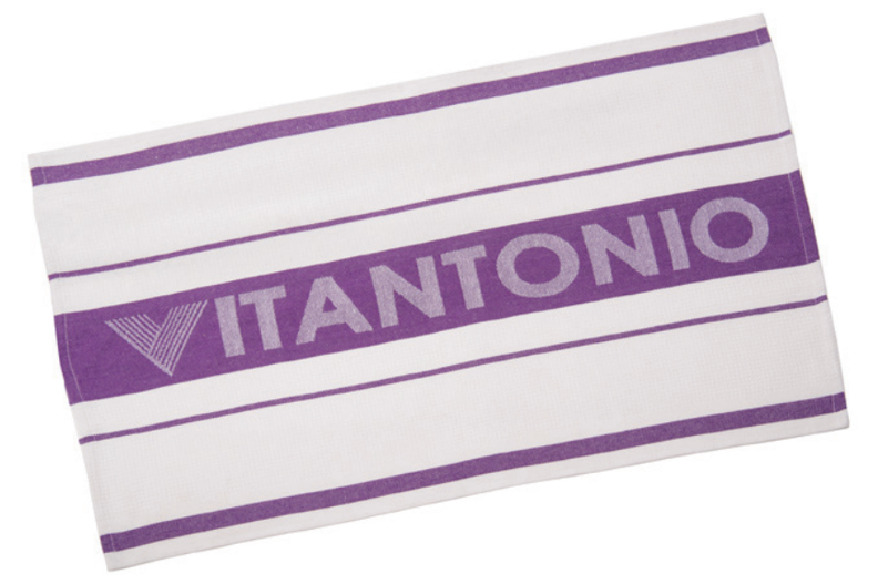 Vitantonio Cotton Monogrammed Dish Towel – 18x28.5cm by Kitchen Niche