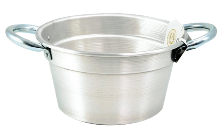 Vitantonio Aluminum Italian Caldia Pot With Lid – 80cm, 160L by Kitchen Niche