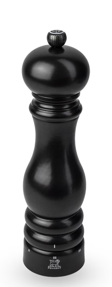 Peugeot Paris U’Select Satin Black Salt Mill - 30 cm / 12"
