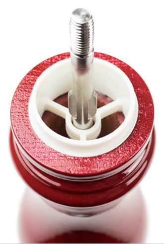Peugeot Paris U’Select Passion Red Salt Mill – 18 cm / 7"