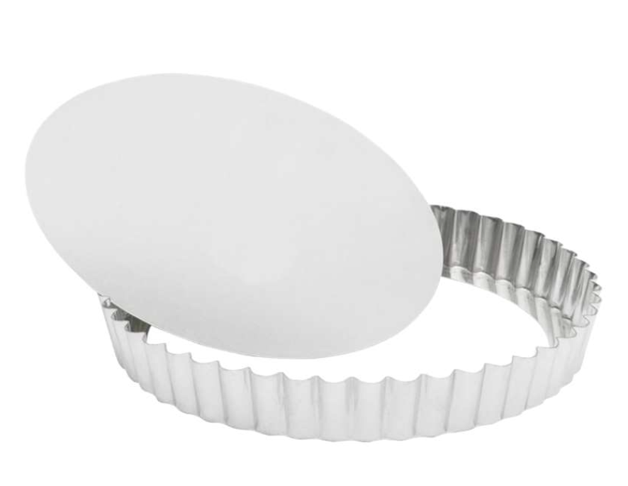 Gobel Fluted Round Quiche Mold – 9.5&quot; x 1&quot; / 24 x 2.5 cm